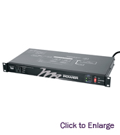 15 Amp Power Distribution with 2 Stage Surge Suppression and Notification